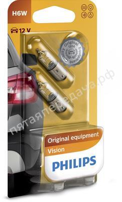 Лампа накаливания Premium H6Вт 12В 6Вт - 12036B2