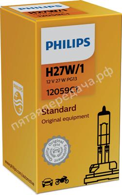 Лампа накаливания Standard H27W/1 12В 27Вт - 12059C1