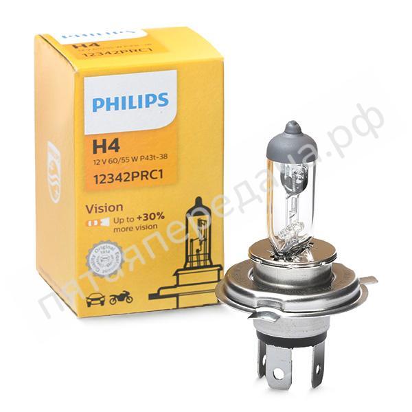 Лампа галоген Premium H4 12В 60/55Вт - 12342PRC1
