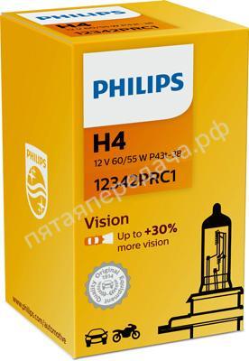 Лампа галоген Premium H4 12В 60/55Вт - 12342PRC1