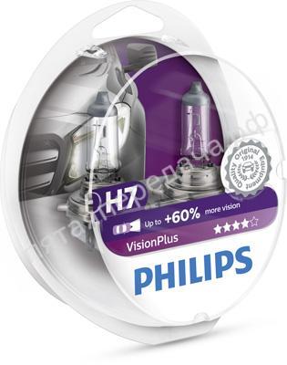 Лампа галоген VisionPlus H7 12В 55Вт - 12972VPS2