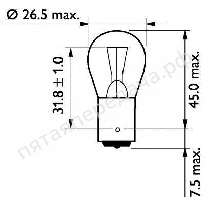 Комплект ламп накаливания, в блистере - 13498B2