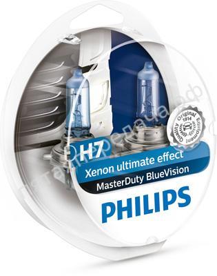 Комплект ламп накаливания MasterDuty BlueVision, в пластиковой коробке - 13972MDBVS2