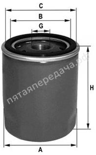 Фильтр масляный - 8200257642