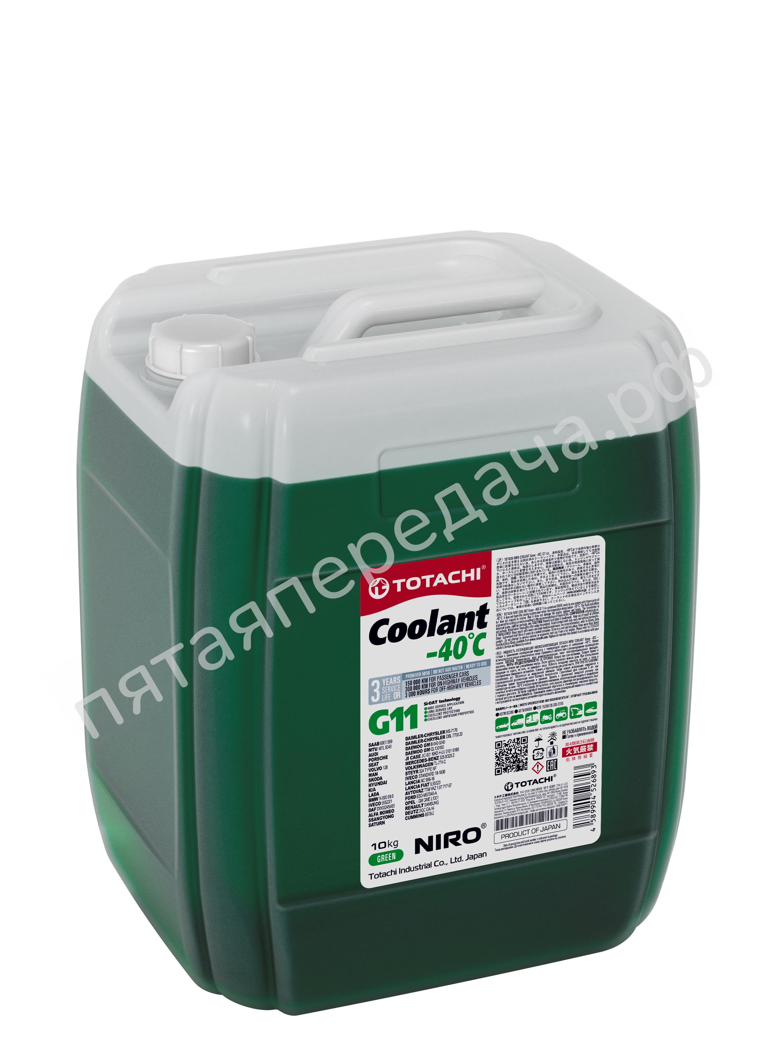 NIRO Coolant Green -40`C - 43210