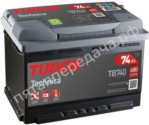 Батарея аккумуляторная, 12В 74А/ч - TB740