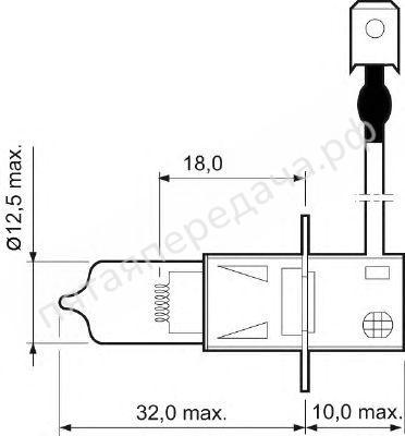 Лампа накаливания, Essential H3 12В 55Вт - 032005