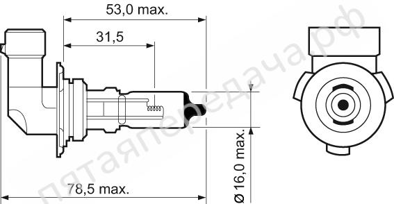 Лампа накаливания, Essential HB4 12В 51Вт - 032015