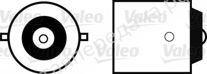 Лампа накаливания, R10W 12В 10Вт - 032111