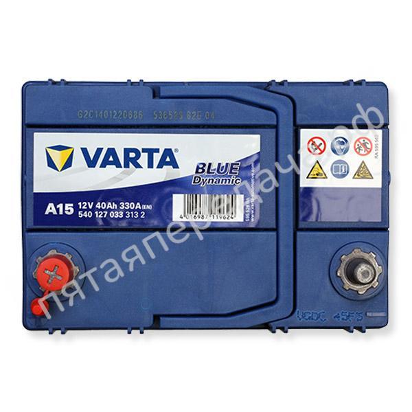 Батарея аккумуляторная Blue Dynamic, 12в 40а/ч - 5401270333132
