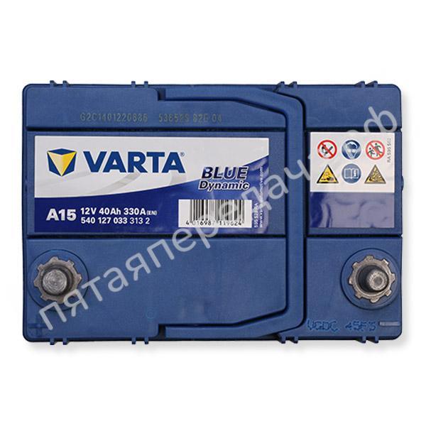 Батарея аккумуляторная Blue Dynamic, 12в 40а/ч - 5401270333132