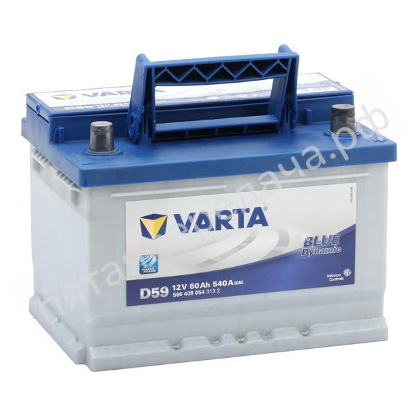 Батарея аккумуляторная Blue Dynamic, 12в 60а/ч - 5604090543132