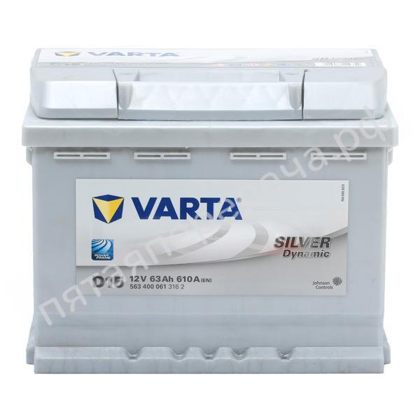 Батарея аккумуляторная Silver Dynamic, 12в 63а/ч - 5634000613162