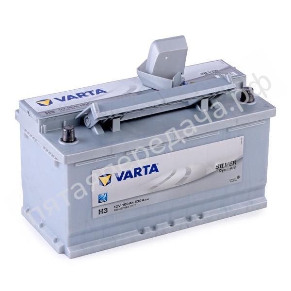 Батарея аккумуляторная Silver Dynamic, 12в 100а/ч - 6004020833162
